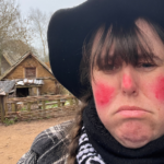 Humbug the Elf looking grumpy